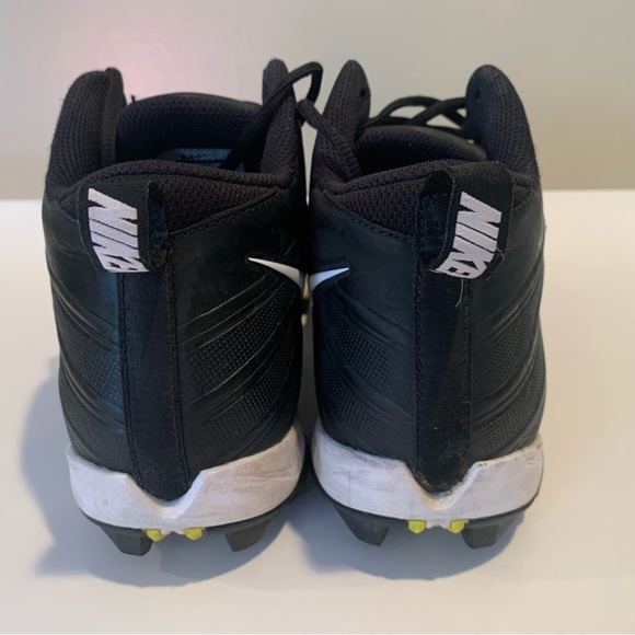 Nike Alpha Menace Shark Fast Flex Black Cleats 899372-011 Size US‎ 9 - Picture 4 of 8